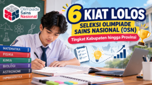 Siswa sedang belajar dan mempersiapkan seleksi Olimpiade Sains Nasional tingkat kabupaten hingga provinsi