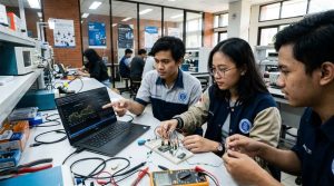 Tempat kursus robotik di Palembang untuk anak dan remaja pembelajaran stem praktis
